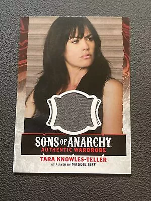 Buy 2015 Sons Of Anarchy Authentic Wardrobe Card Of Tara Knowles-Teller  #W11 SP • 33.14£