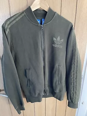 Buy Adidas Originals Jacket Khaki Green • 14.99£