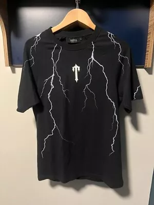 Buy Mens Trapstar T-shirt -  Size  S -  Black Lightning • 22.50£