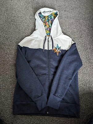 Buy Mickey Mouse Disney Park Compass Full Zip Hoodie Size L • 30£