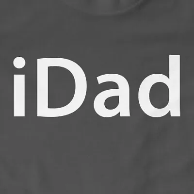 Buy IDad T-Shirt | Apple, Fathers Day, Funny, Gift, IPad, Slogan • 11.99£