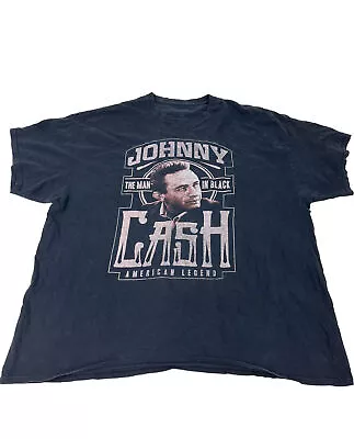 Buy Men’s Johnny Cash Tshirt Size 2XL • 8£