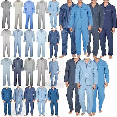 Buy Traditional Stripes Dots Front Collar Sleep Suit Mens Pyjamas Pj Co-ord Set • 3.49£