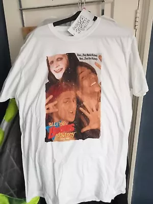 Buy Bill & Ted's Bogus Journey T-Shirt Mens Size XL Colour White Gildan New W Tag • 5£