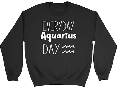 Buy Everyday Aquarius Day Kids Childrens Jumper Sweatshirt Boys Girls • 12.99£