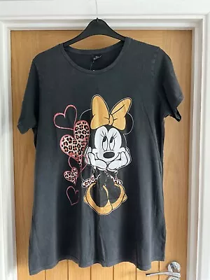 Buy Disney Minnie Mouse Grey T Shirt Yours Clothing Size 16 New With Tags • 2£