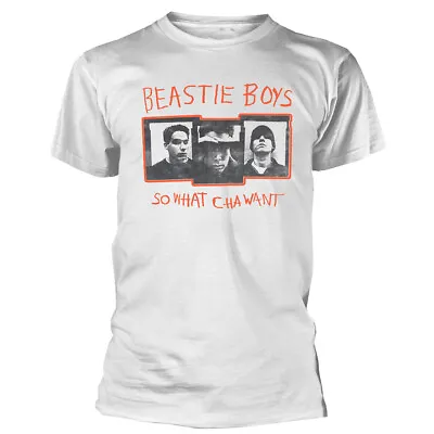 Buy The Beastie Boys 'So What Cha Want' (White) T-Shirt - NEW & OFFICIAL! • 14.89£