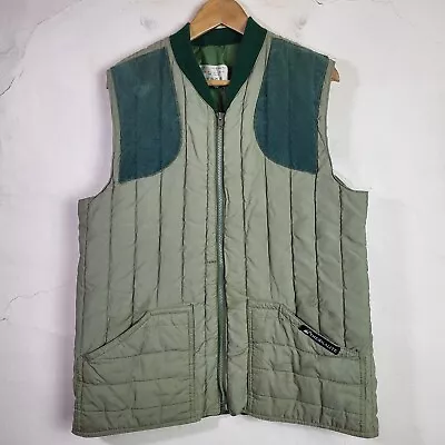 Buy Thermalite Mens XL Vintage Bodywarmer Gilet Insulated Padded Green Shooting... • 17.69£