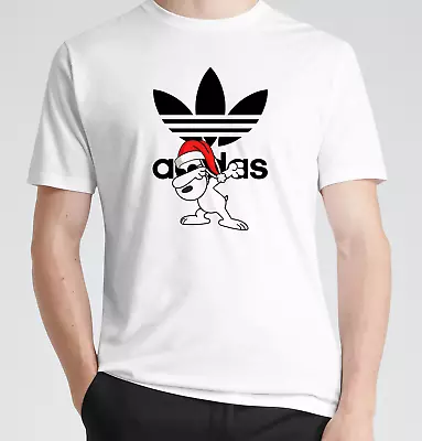 Buy Snoopy Cartoon Santa Christmas T-Shirt Sports Top Tee Funny Kids Mens Xmas Gift • 9.49£