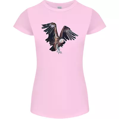 Buy A Vulture Illustration Birds Of Prey Womens Petite Cut T-Shirt • 8.75£