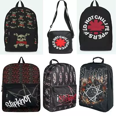Buy Pantera Red Hot Chili Peppers Slipknot Rocksax Back Pack Bag Official Merch • 16.99£