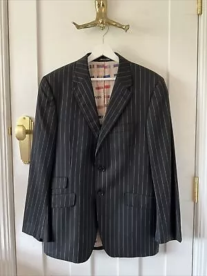 Buy Vintage Paul Smith Jacket Black And White Pin Stripe • 1£
