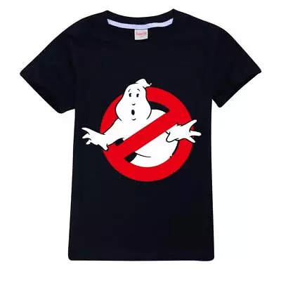 Buy Kids Boys Girls T-Shirts GHOSTBUSTERS Cotton Casual Short Sleeve T-Shirt Tops • 9.49£