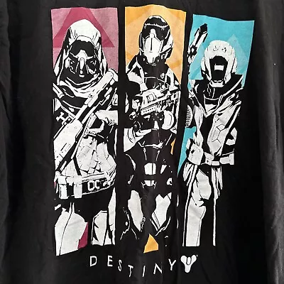 Buy DESTINY Video Game Loot Crate Gaming T-Shirt Womens 2XL Graphic Short Sleeve Tee • 14.21£