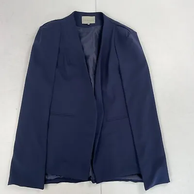 Buy Lavish Alice Cape Blazer Jacket 10 Blue Open Zendaya • 24.20£