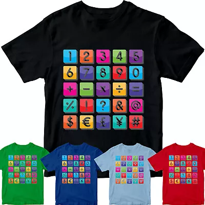Buy Number Day T-Shirts National Maths Day School Boys Girl Top #ND #30 • 7.59£