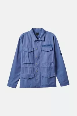 Buy Men's Brixton M65 Surplus Jacket In Pacific Blue Size Large RRP £120 BNWTags • 26.99£