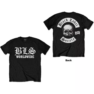 Buy BLACK LABEL SOCIETY  Unisex T- Shirt - Worldwide V. 1 -  Black  Cotton  • 17.99£