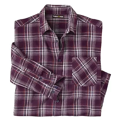 Buy Atlas For Men Mens Checked Flannel Shirt AF867 • 17.51£