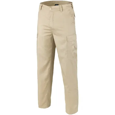 Buy Brandit US Ranger Hiking Camping Trekking Trousers Mens Combat Cargo Pants Beige • 30.95£