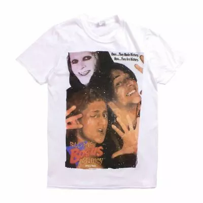 Buy Bill & Ted's Bogus Journey White Crew Neck T-Shirt • 16.95£