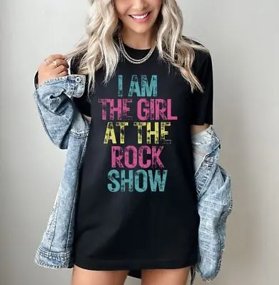 Buy Fun Concert T-Shirt - I Am The Girl At The Rock Show - Blink 182 - Punk Rock  • 47.92£