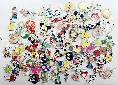 Buy NEW Lot Mixed Mickey Mouse Cartoon DIY Metal Charms Jewelry Making Pendants Gift • 11.86£