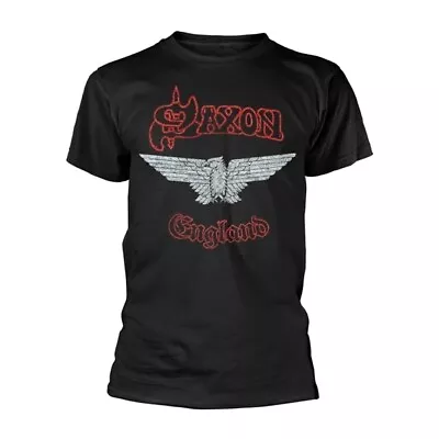 Buy Saxon British Heavy Metal 1979 T-shirt, Front & Back Print • 19.25£