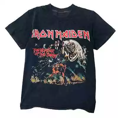 Buy Vintage  Iron Maiden  Number Of The Beast  T-Shirt - Small • 25£