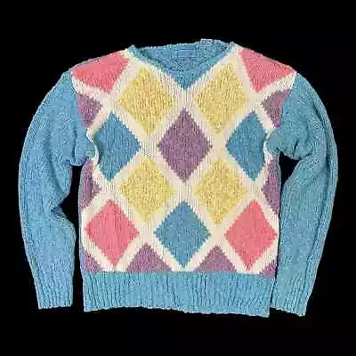 Buy Susanne Kent Vintage 80’s Multicolored Sweater Size L • 22.70£