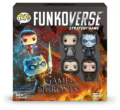Buy Funko - Funkoverse: Strategy Game (Game Of Thrones 4PK) POP! /Figures • 19.54£