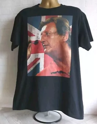 Buy Rare Eric Bristow Men's L The Crafty Cockney Darts Theme Black Gildan T-Shirt • 24.95£