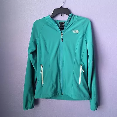 Buy Women's The North Face Apex Nimble Hoodie Long Sleeve Small Ion Blue Teal Zipper • 47.36£