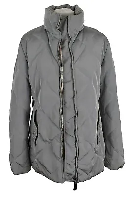 Buy BURBERRY Grey Padded Jacket Size M Womens Goose Down Outdoors Outerwear • 52.05£