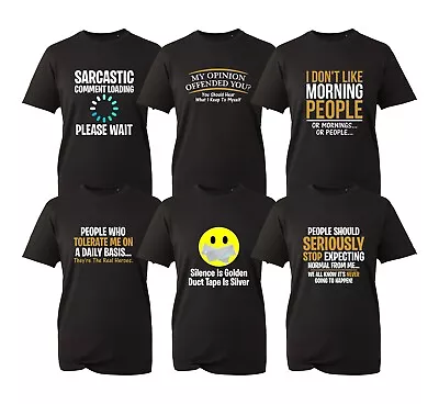 Buy Mens Funny T-Shirts, Novelty Joke Birthday Sarcastic Gift Party Vintage Tee Top • 11.99£
