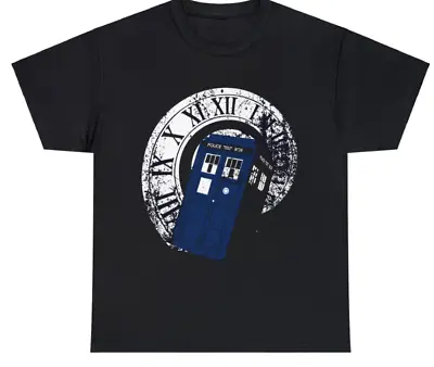 Buy Doctor Who - Tardis Time T-Shirt/Tee/Top With A Unique Design. Unisex • 19.99£