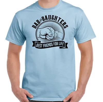 Buy Dad & Daughters T-Shirt Best Friends For Life Mens Funny Father's Day Dad Gift • 10.94£
