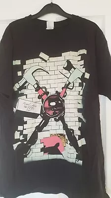 Buy Mens Black Roger Waters Of Pink Floyd The Wall Live T Shirt Size (L) • 15£