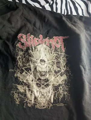 Buy Slipknot Skull Teeth Y2K Zip Up Hoodie - Size Medium (UK 10-12)  • 10£