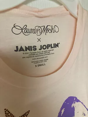 Buy Lauren Moshi Janis Joplin Shirt New Without Tags • 46.31£