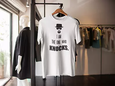 Buy Heisenberg Breaking Bad T-shirt I Am The One Who Knocks Los Pollos Hermanos  • 8.99£