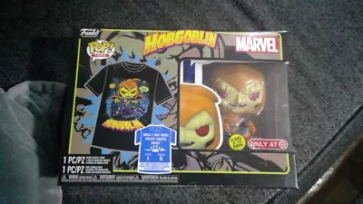 Buy Funko POP! And Tee Marvel Hobgoblin [Glows In The Dark] With Size Large T-Shirt • 23.45£