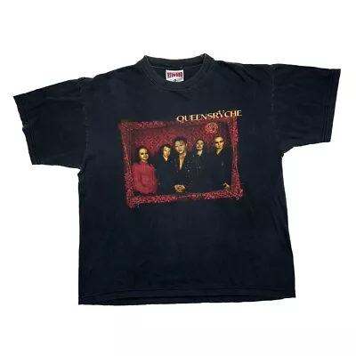 Buy Vintage Redwood (2000) QUEENSRYCHE “Q2K World Tour” Metal Band T-Shirt XL Black • 35.99£