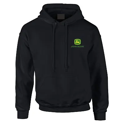 Buy John Deere  Embroidered Hoodie Tradesman Sizes Small - 6XL • 30£