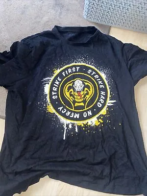 Buy Cobra Kai T Shirt Size Xl Adults Mens • 2.50£