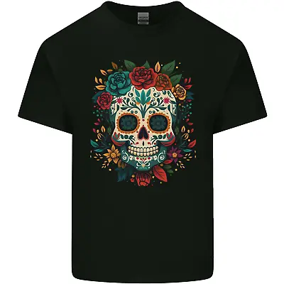 Buy Sugar Skull DOTD Day Of The Dead Mens Cotton T-Shirt Tee Top • 8.75£