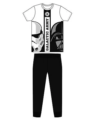 Buy Mens Comfortable Cosy Star Wars Galactic Army Darth Vader Storm Trooper Pyjamas • 8.95£