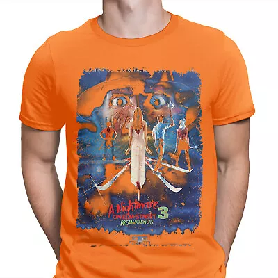 Buy Halloween Nightmare On Elm Street 3 Dream Warriors Movie Poster Mens T Shirts#HD • 6.99£