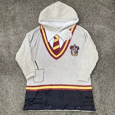 Buy Wizarding World Harry Potter Gryffindor Uniform Oversized Teddy Fleece Hoodie • 10£