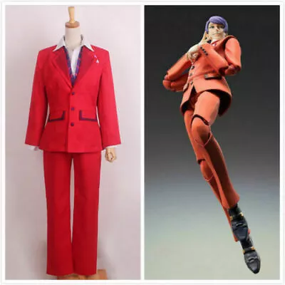 Buy Anime Tokyo Ghoul Tsukiyama Shuu Red Suit Uniform Cosplay Costume  • 70.80£